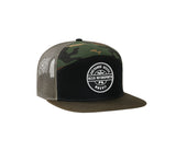 QUEMANDO BLACK/CAMO/TAN HAT FB 7P